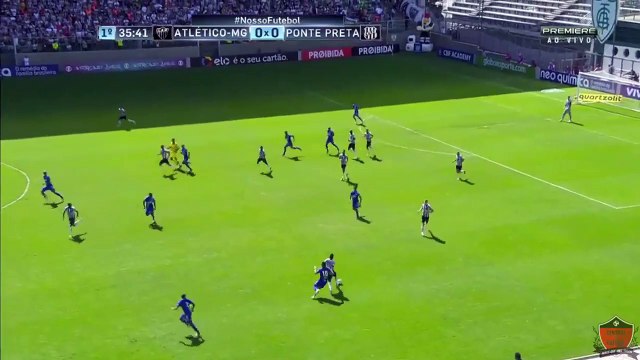 19.Gol do Atlético MG 2 x 2 Ponte Preta - Robinho - Brasileirão 2017