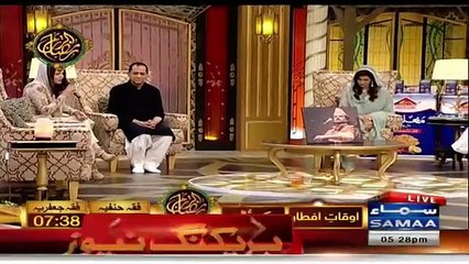 Rehaam Khan Reciting Naat...