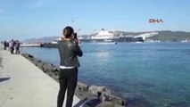 Çanakkale Türk Akımı Için Gelen Dev Gemi, Çanakkale Boğazı'nda