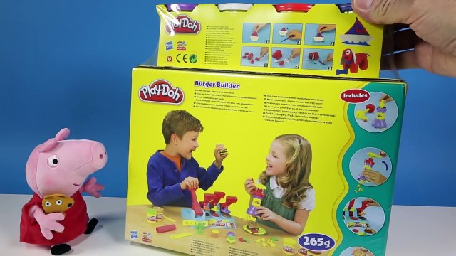 Play Doh Burger Builder Playset Make Your Own Play Dough Hamburgers and Fries!