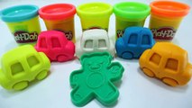 Mega Gummy Bear Molds Learn Colors Play Doh Cars Fun and Creative For Kids #OJR