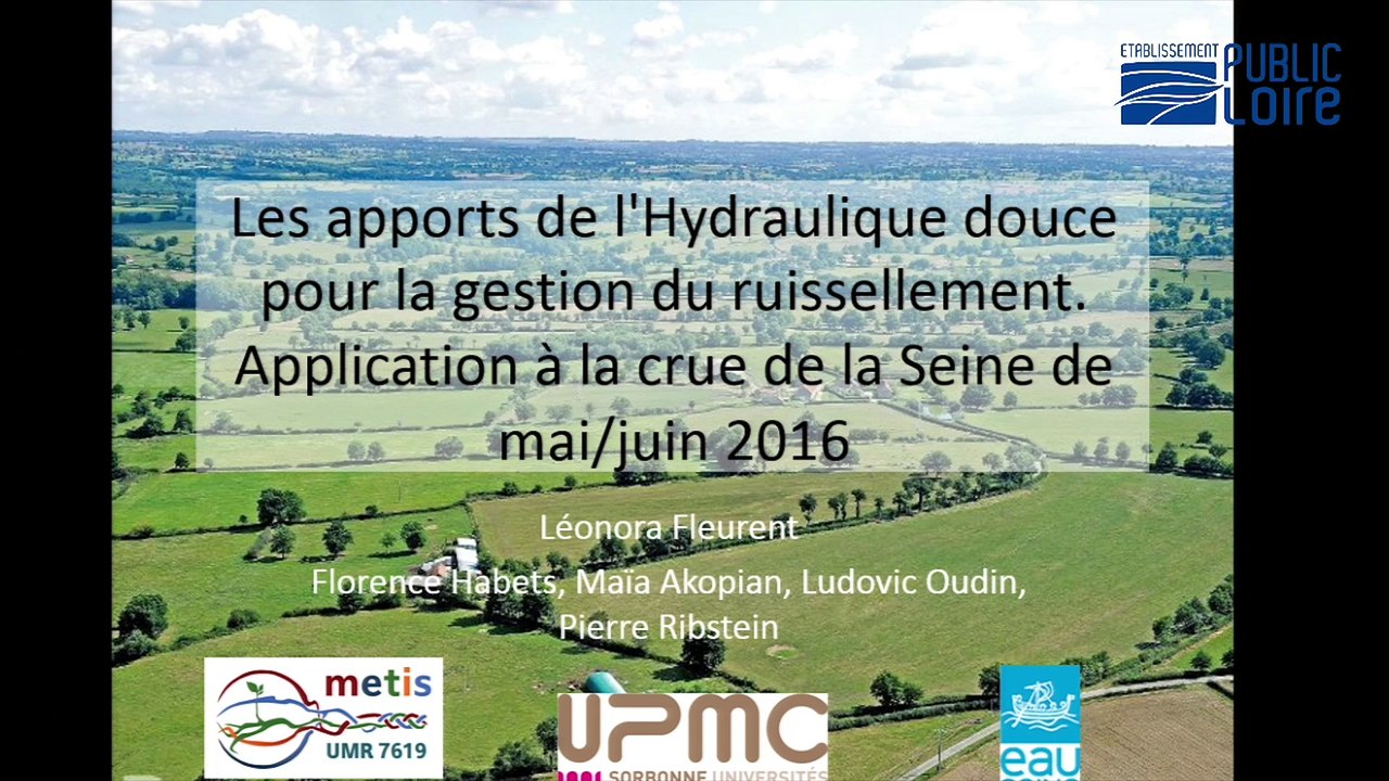 Les apports de l’hydraulique douce pour la gestion du ruissellement