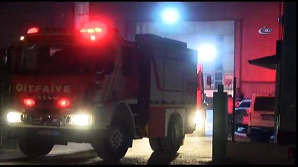 Yük Taşıma Bandına Ayağı Sıkışan İşçiyi İtfaiye Kurtardı