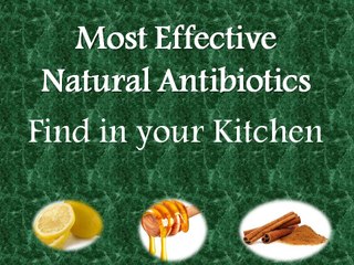 Natural antibiotics