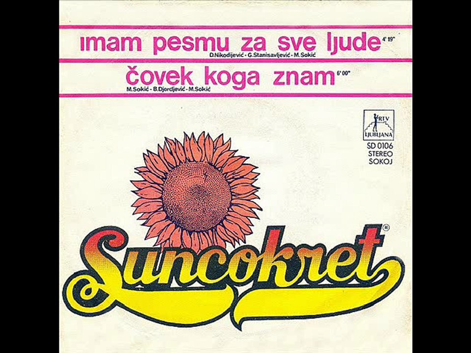 ČOVEK KOGA ZNAM - SUNCOKRET (1977)