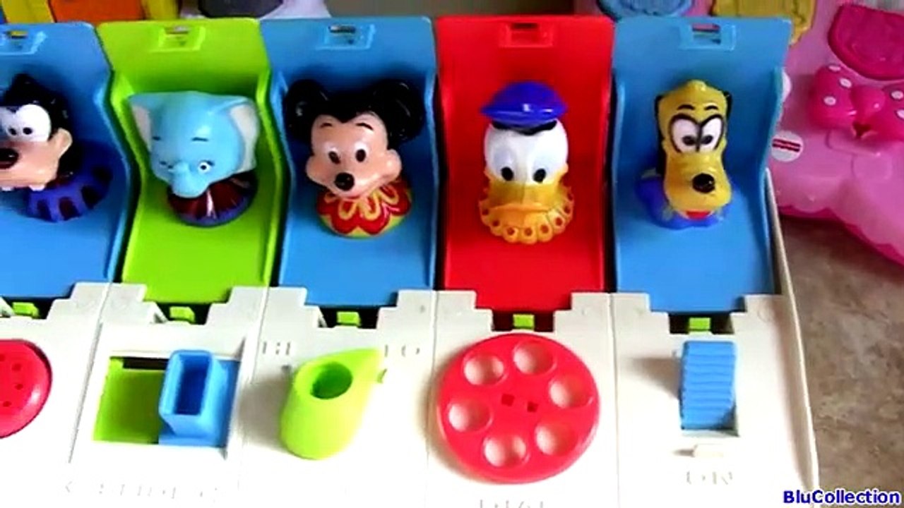 Disney Baby Pop-up Pals Surprise Mickey Minnie Goofy Donald Daisy Pluto Dumbo Poppin