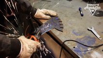 Knife Making 4x - Tempering Colors Experim