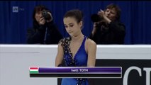 Ivett Toth - Free Skating - 2016 European Figure Skating Cha