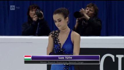 Ivett Toth - Free Skating - 2016 European Figure Skating Champio