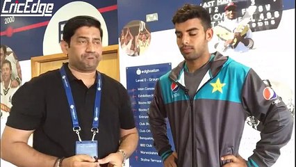 Shadab Khan Interview with Yahya Hussaini before Champions Trophy Match vs India