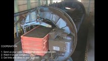 World Amazing Modern Intelligent Technology Machines Unloading Coal Train Rotary Dumper Operat