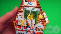 Kinder Surprise Eggs New Special Edition Santa Claus Christmas Mix Toys Opening & Unboxing