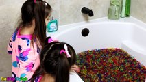 Bad Baby Tiana Magic Powers - Messy Orbeez Bath Party Spa - Daddy Freaks Out