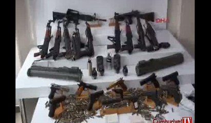 Sedat Şahin'in villasından cephanelik çıktı