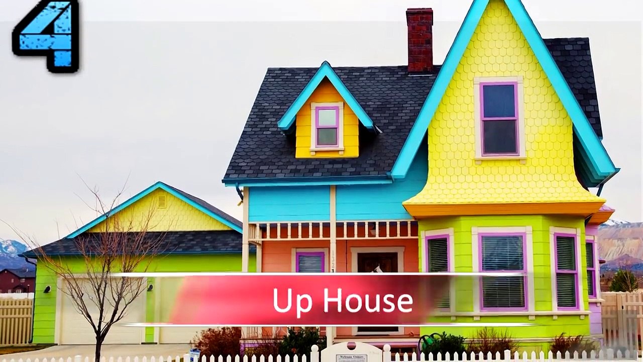 56.Top 5 Real Life Cartoon Houses