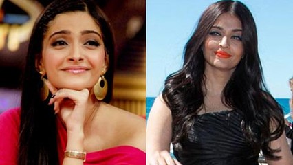 Sonam Kapoor REACTS On Aishwarya Rai's Neon Orange Lipstick At Cannes 2017