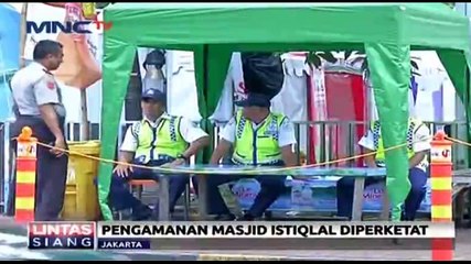 SMS Ancaman Bom, Pengamanan Masjid Istiqlal Diperketat