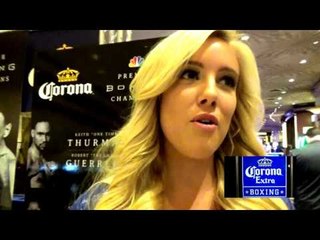 Ring Girl: There's Nothing Like A Live Boxing Event!