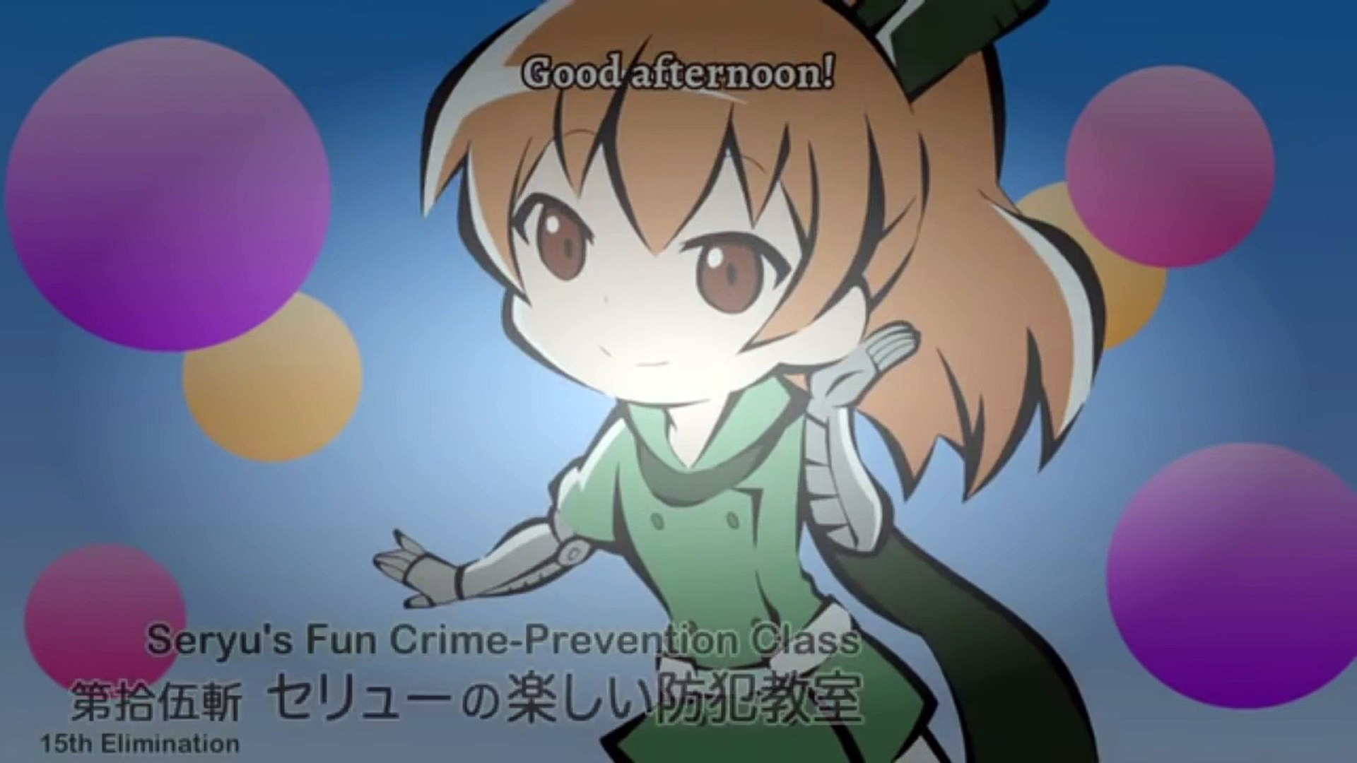 Akame Ga Kill Theater Seryu S Fun Crime Prevention Classroom Video Dailymotion