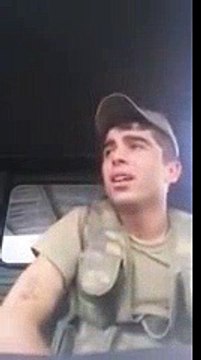 Asker Kürtçe Şarkı Söylüyor - Dıldamın