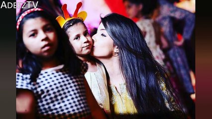 Fahad Mustafa with his Wife, Son and Daughter