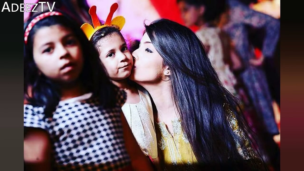 Fahad Mustafa with his Wife, Son and Daughter
