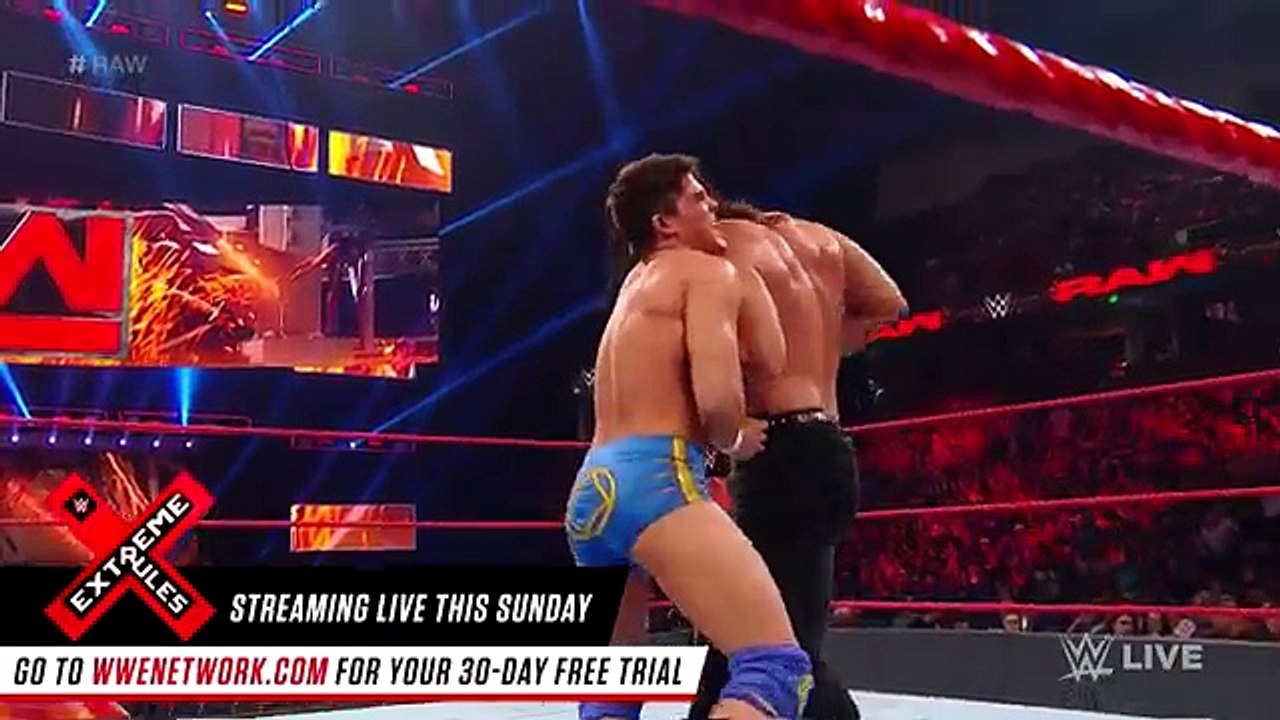 Elias Samson vs. Zac Evans_ Raw, May 29, 2017