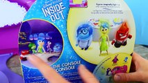 NEW Disney Pixar Inside Out Movie Toys - Headquarters The Console + Joy,Sadness,Anger,Fear