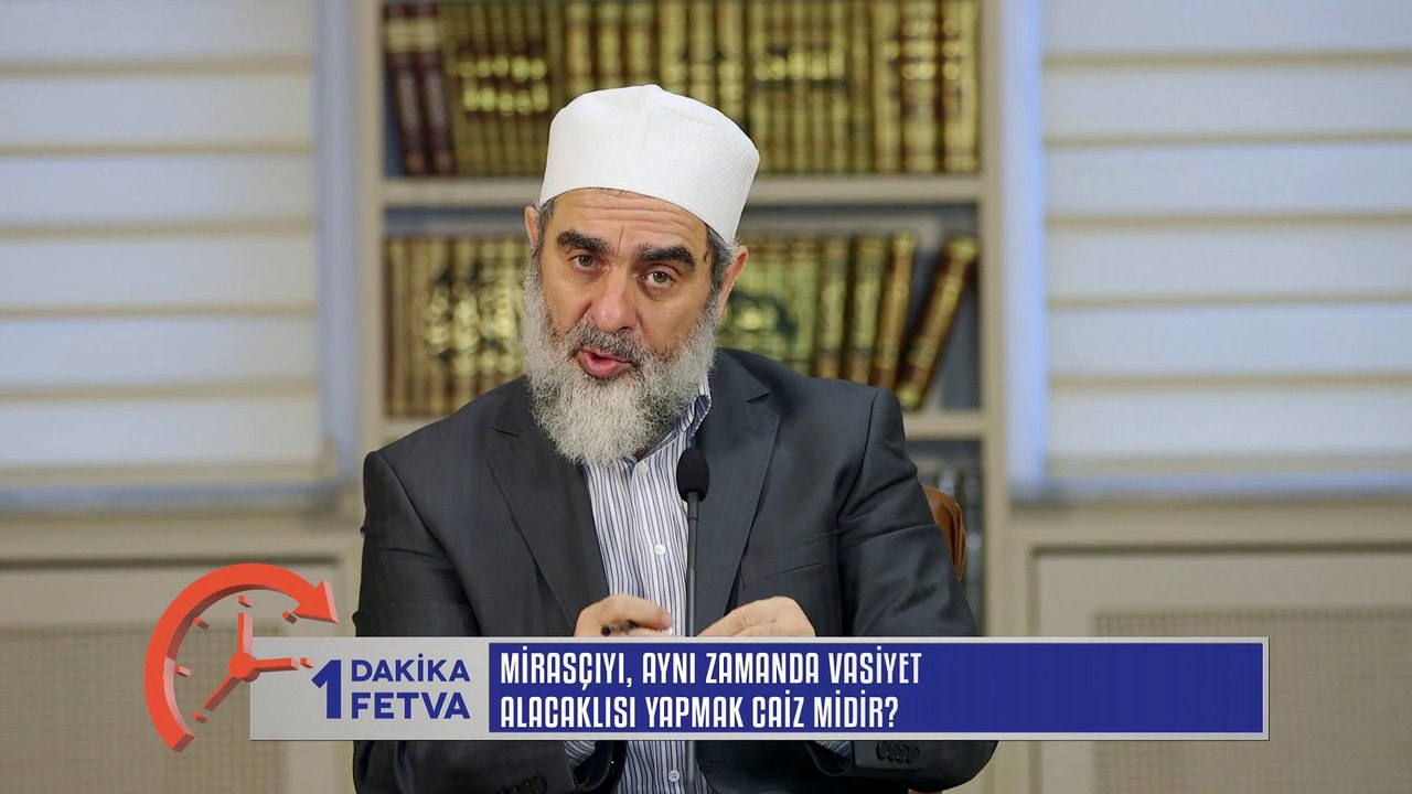 445) Mirasçıyı, aynı zamanda vasiyet alacaklısı yapmak caiz midir?/Birfetva - Nureddin YILDIZ