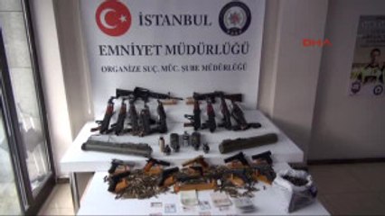 Sedat Şahin Operesyonunda Ele Geçirilen Silahlar Basına Gösterildi