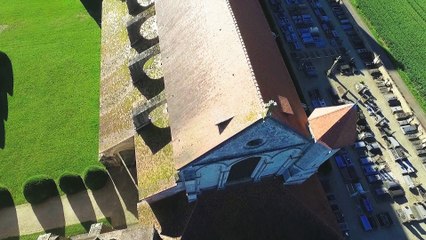 L'Abbaye Pontigny dans l'Yonne.