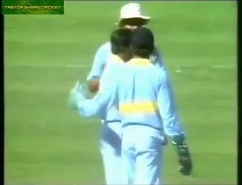 1985 World Championship of Cricket Highlights - India vs Pakistan (Group Match)