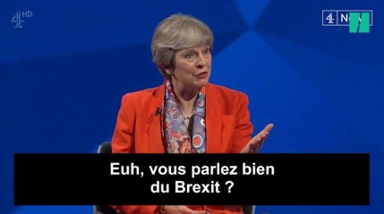 Theresay May a passé un sale quart d'heure face à un journaliste...