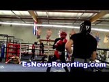 Boxing Sensation Alex Gvozdyk Sparring Ezikel Matthysse - esnews boxing