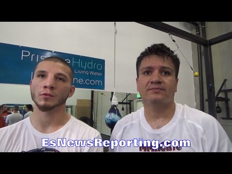 Hector Munoz & Manuel Lopez SPARRED Alvarado FOR Rios 2 NOW SPARRING Bradley