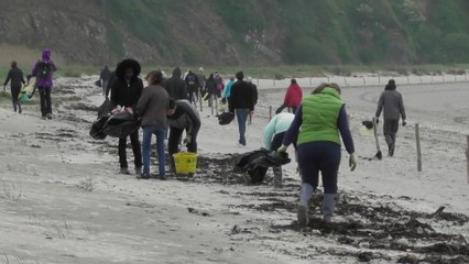 Nettoyage raisonné Réserve naturelle Baie Saint Brieuc 4 Mai 2017