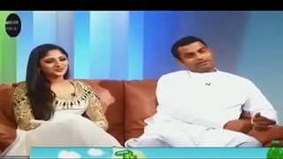 Tamim Iqbal with his wife Ayesha on Chemistry - Eid Show - Aired On Maasranga Tv HD