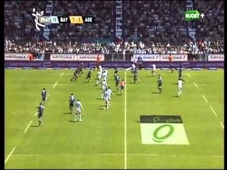 J25 Top 14 Orange : l'essai agenais face à Bayonne