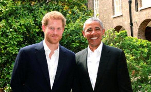 Prince Harry and Barack Obama are developing a full-on bromance