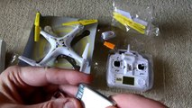 Ultradrone X31 a Drone quadcopter contents Unboxing before