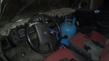 Tüpgaz Bağımlısı Gençten Otomobile Akılalmaz Düzenek