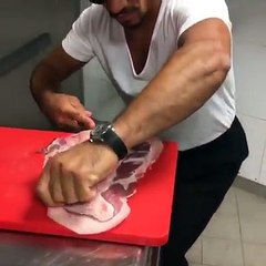 That's how he cooks.