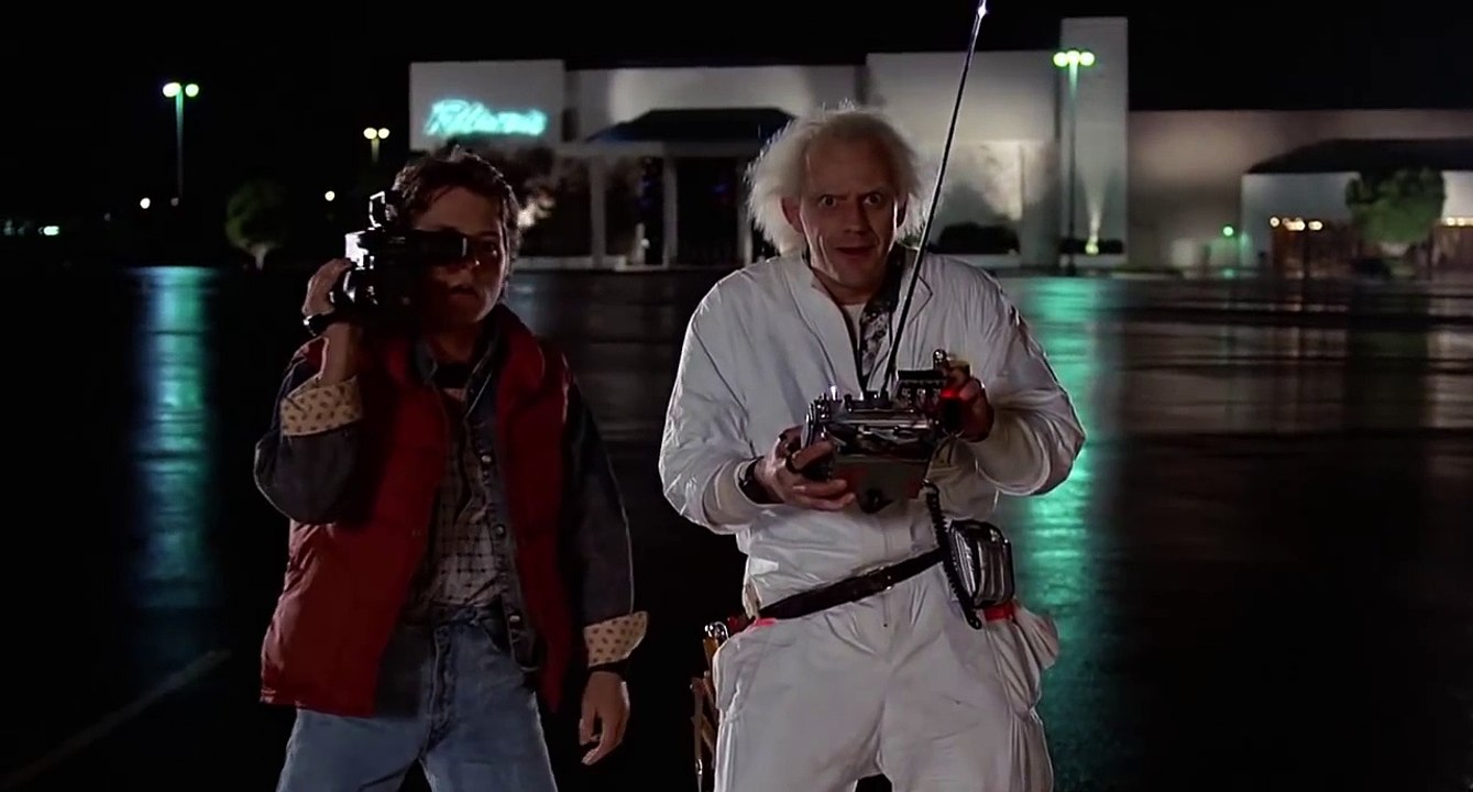 Retour Vers Le Futur - DeLorean à 88 MPH