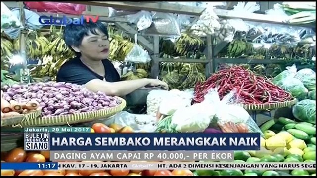 Sembako Naik, Pedagang Terancam Merugi