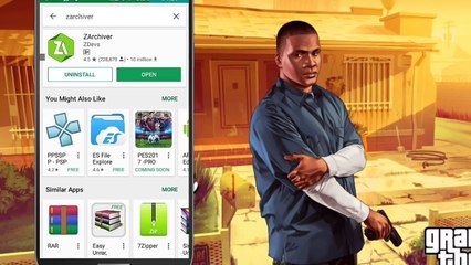 {722Mb}How to Download GTA V for Android device with real GTA5 grafics absulately free.