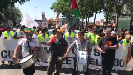 Ispanya'da Taksicilerden Büyük Grev