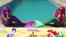 Sereia Marina a Babá do Reino do Mar Corta Cabelo da Sereia Ariel (Piscina, Mergulho, Inéd