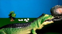 SHARK VS DINOSAURS ATTACK CROCODILE T Rex Dinosaur Jaws Sharky Toy Alligator