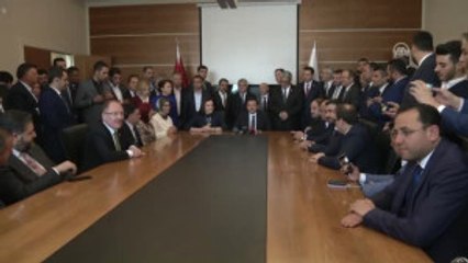 Hamza Dağ, Görevi Nükhet Hotar'dan Devraldı