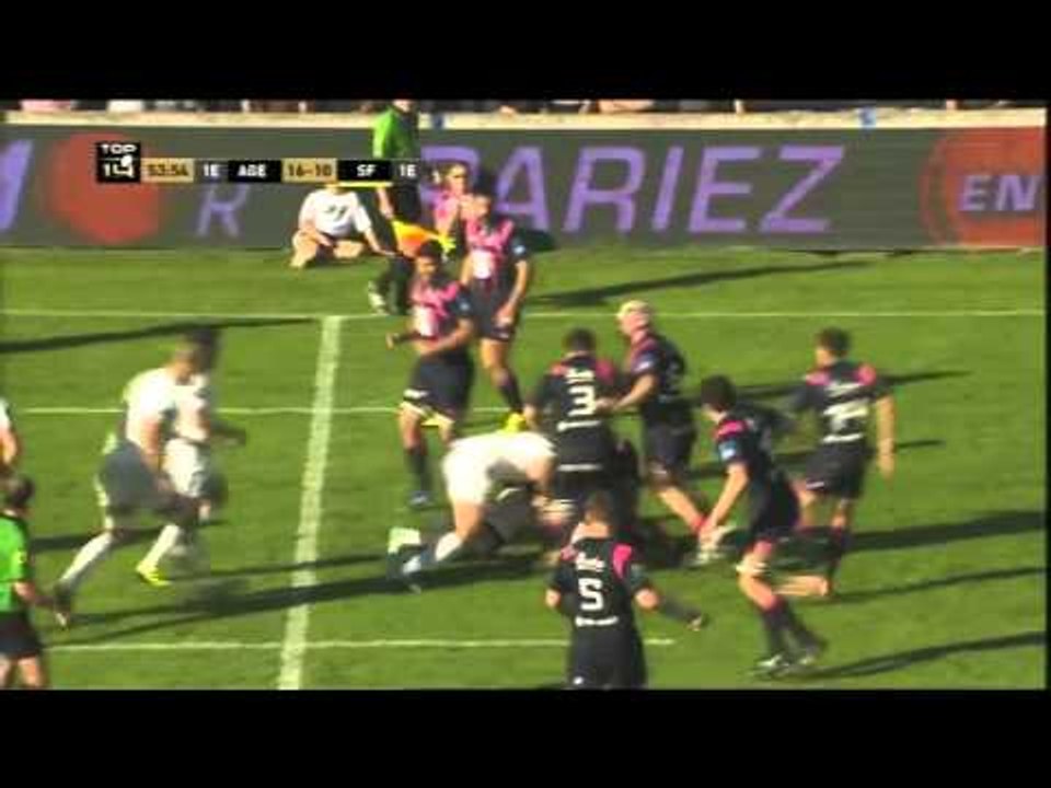 J7 TOP 14 : les essais vs. SF Paris
